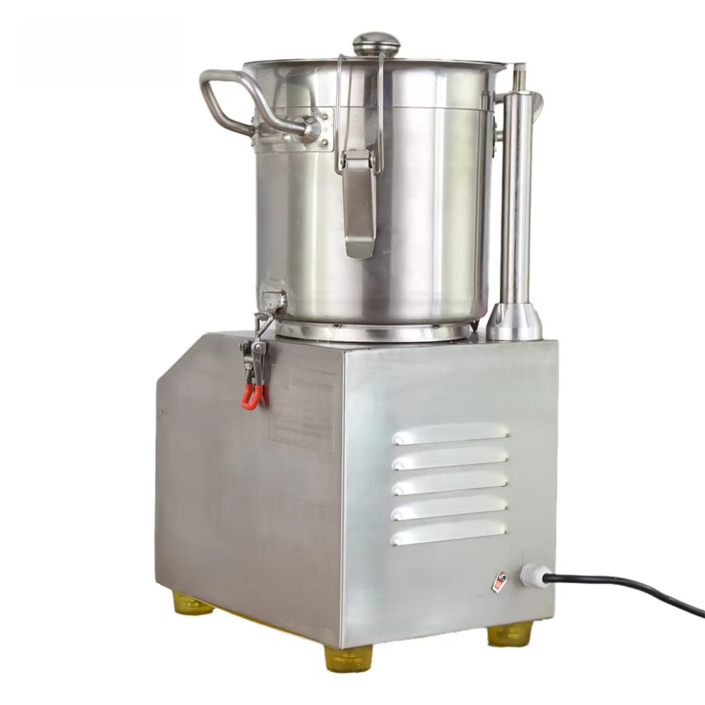 Food Processor Large - 13L大容量業務用フードプロセッサー、フライヤー、ミートミンサー、ステンレス製、工場直販