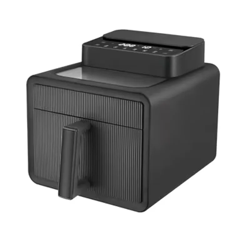 Air Fryer 5L Digital - 新型5L 6L 7L 8L 12L電気ディープポットデジタル高速エアフライヤー ステンレス製スマートエアフライヤー