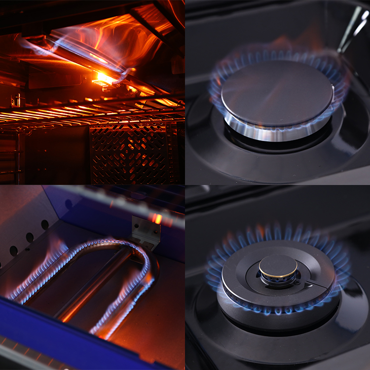 Kitchen Appliances High End - 業務用高級自立型ガスコンロ（オーブン付き）業務用厨房機器