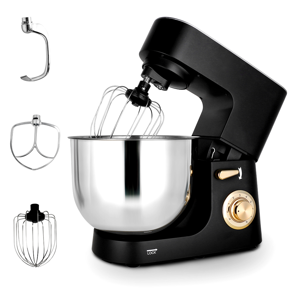 Kitchen Appliances For Home - 家庭用スタンドミキサー 高出力1800W 8L ケーキ・パン生地ミキサー プラネタリー式電動ホームキッチン家電 フードミキサー