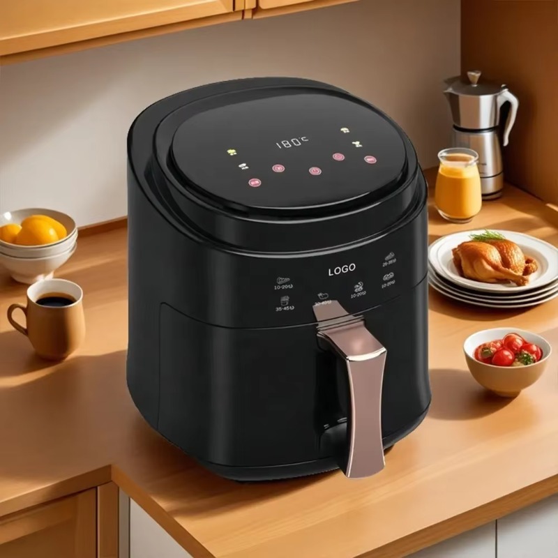 Air Fryer 5L Digital - 2800W 5L 6L 8L デジタル制御エアフライヤー、タッチスクリーン付き多機能電気フライヤー