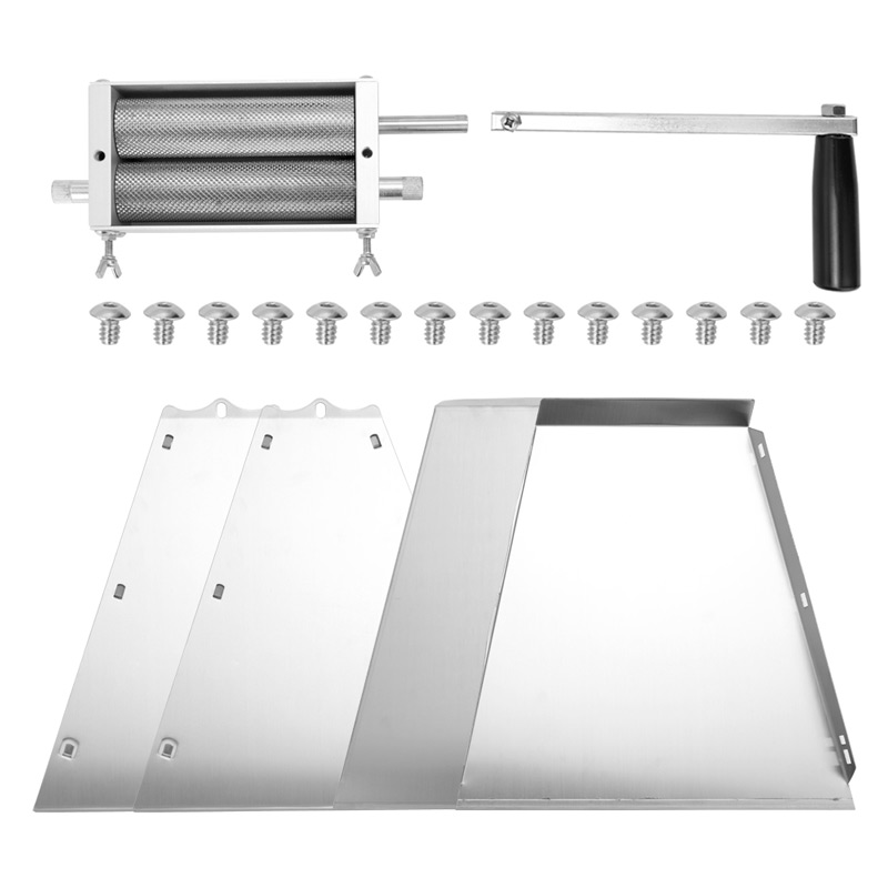 Food Processor Large - 全粒粉ミルグラインダーフードプロセッサー超微細大型手動粉末機ステンレス鋼モルトコーン食品グラインダー