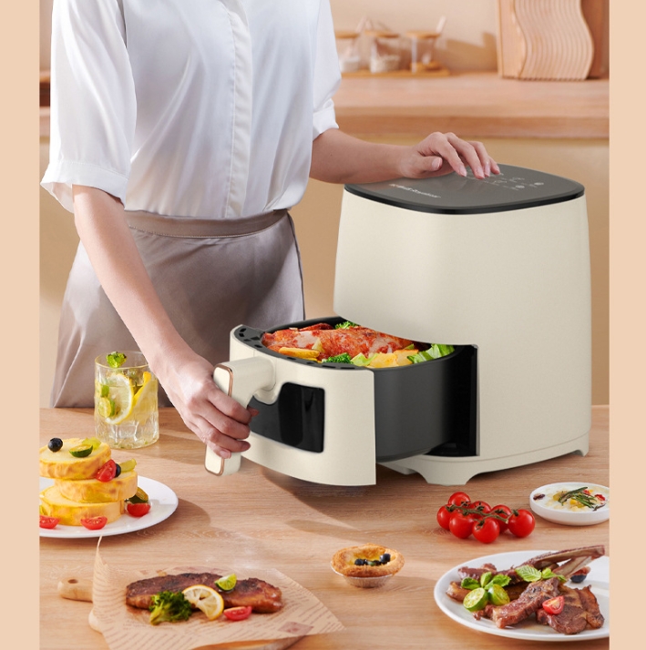 Air Fryer 5L Digital - 中国ロイヤルスター油を使わないヘルシーデジタルエアフライヤー電気式スマートエアフライヤー5Lタッチスクリーン付きスマート電気エアフライヤー