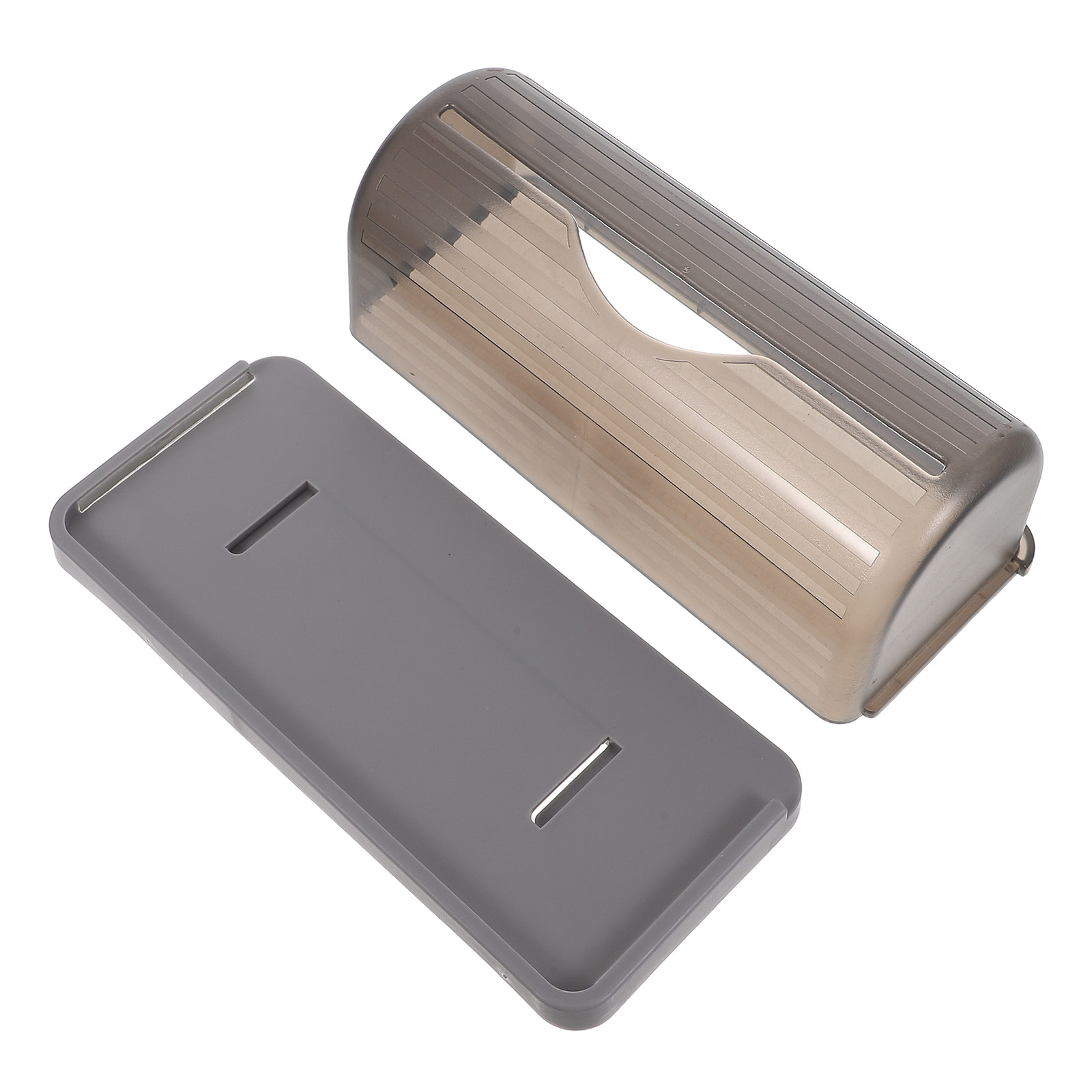Kitchen Appliances Shelves - 壁掛けゴミ袋ホルダー プラスチック製食料品ゴミ袋ディスペンサー 6x2.36ロール対応 吊り下げ収納オーガナイザーボックス キッチン用