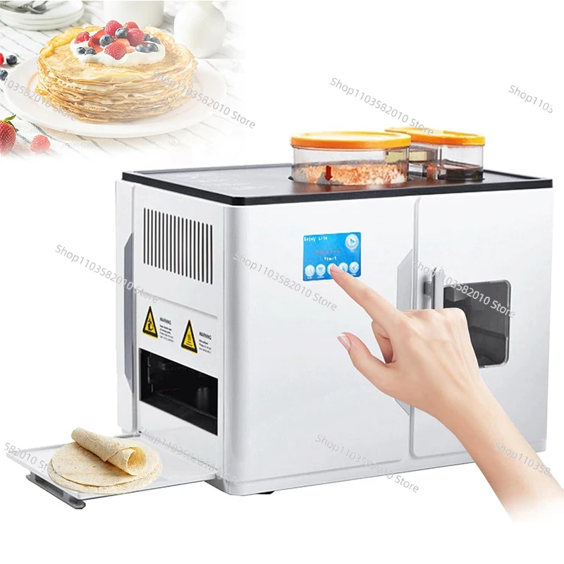 Roti Maker Automatic - 創造的な電動ロティロボット、ロティ・アタ・チャパティ・フラットブレッド・トルティーヤ・マジック全自動製造機、ロティメーカー、自動チャパティメーカー