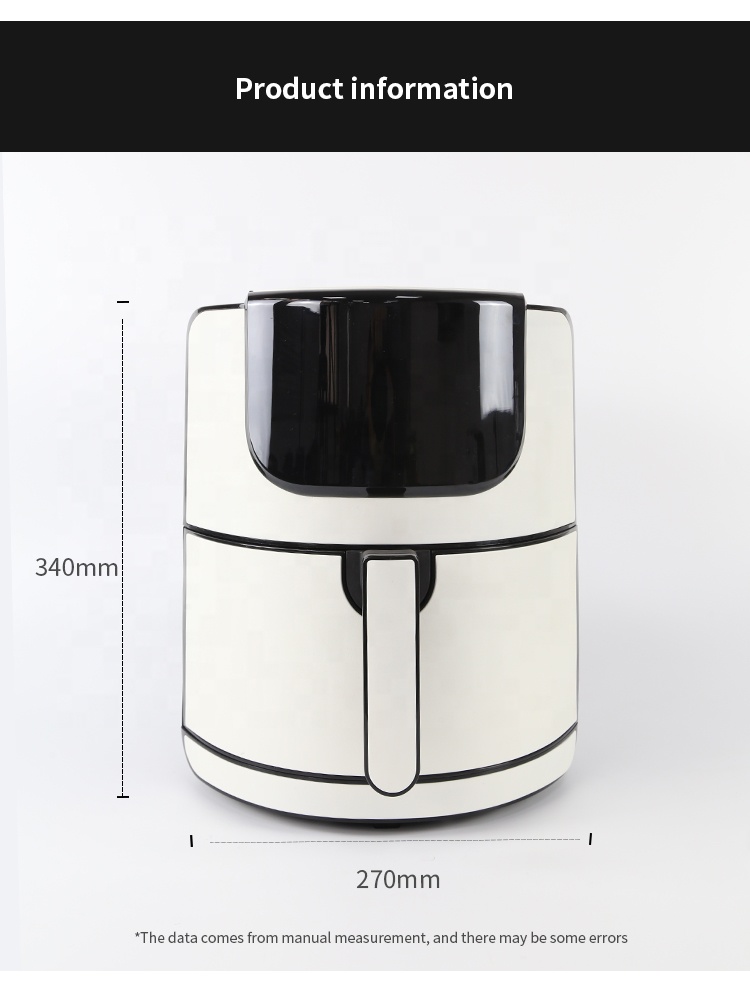 デジタルステンレス鋼5Lエアフライヤー デジタルタッチスクリ - Air Fryer 5L Digital のレビューと価格