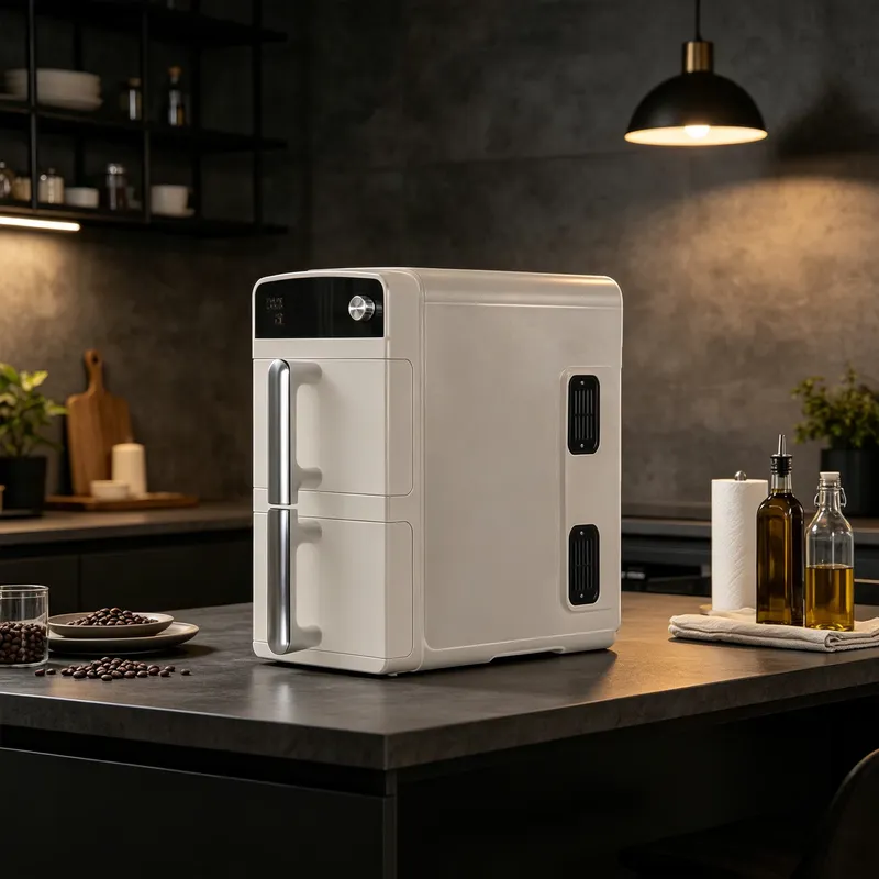 ホットセール 10L ステンレス製デジタルエアフライヤー 5 - Air Fryer 5L Digital のレビューと価格