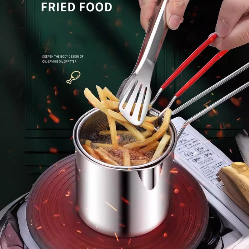 304 ステンレス鋼ディープフライヤーフライバスケット付き多 - Deep Fryer Stainless のレビューと価格