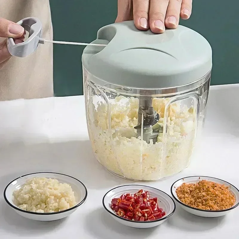 大型手動ガーリッククラッシャーミンサー耐久性のあるキッチンガ - Food Processor Large のレビューと価格