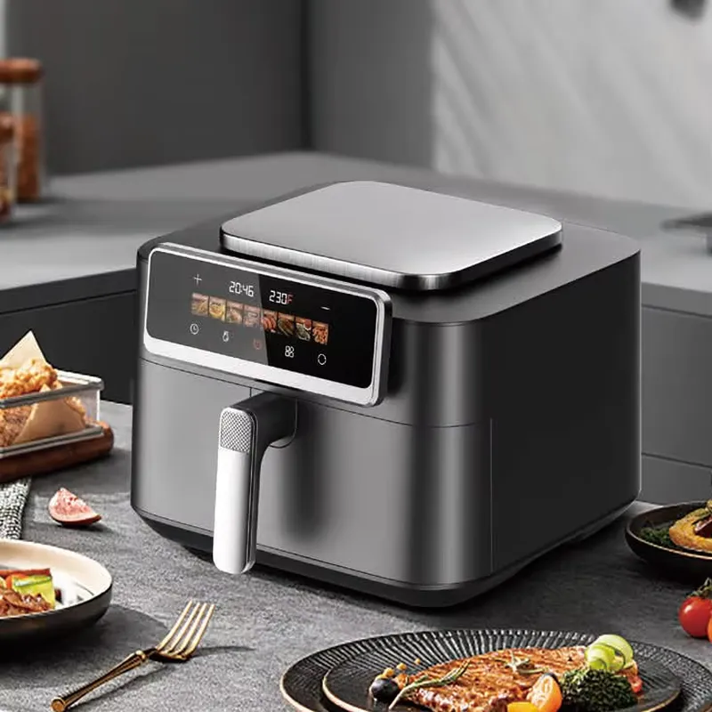 新型5L 6L 7L 8L 12L電気ディープポットデジタル - Air Fryer 5L Digital のレビューと価格