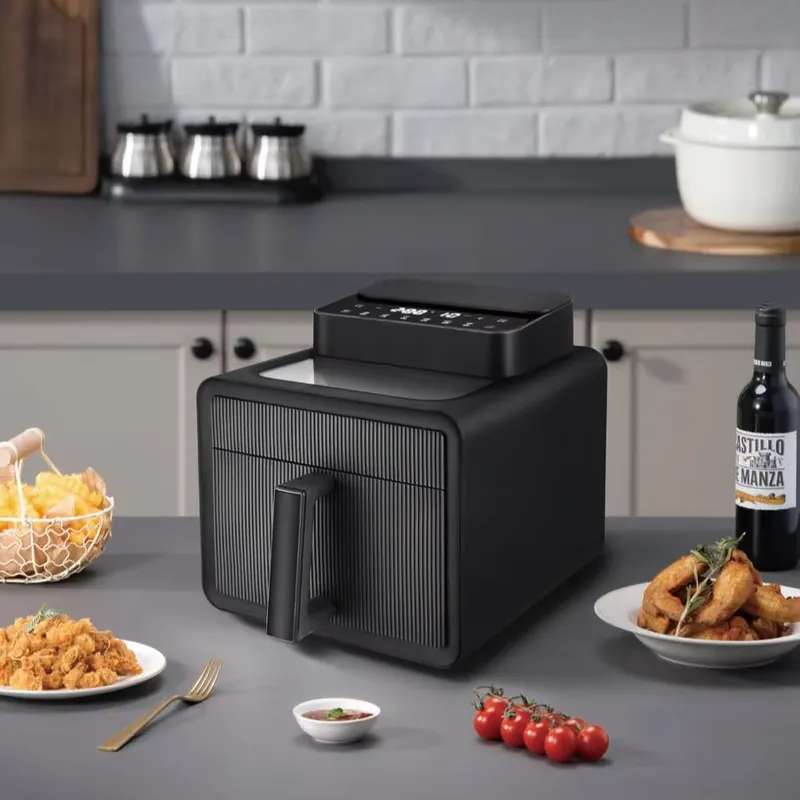新型5L 6L 7L 8L 12L電気ディープポットデジタル - Air Fryer 5L Digital のレビューと価格