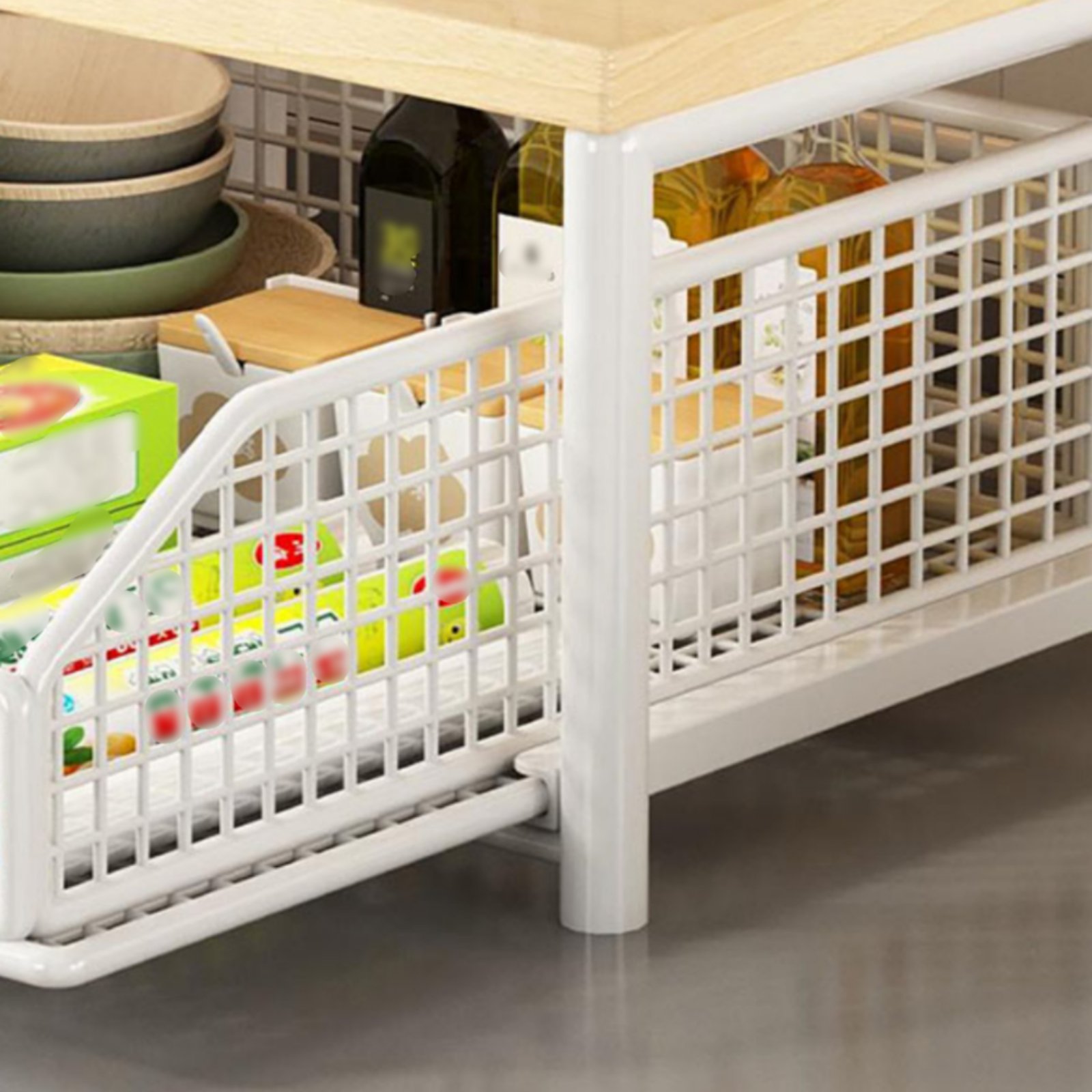 2段式キッチンカウンターラック、省スペースカウンタートップ家 - Kitchen Appliances Shelves のレビューと価格