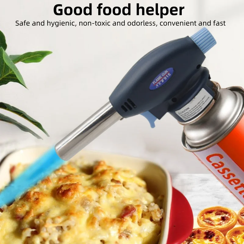 915 スプレーガンヘッドポータブルカードタイプ液化ガス火炎 - Kitchen Appliances Shelves のレビューと価格
