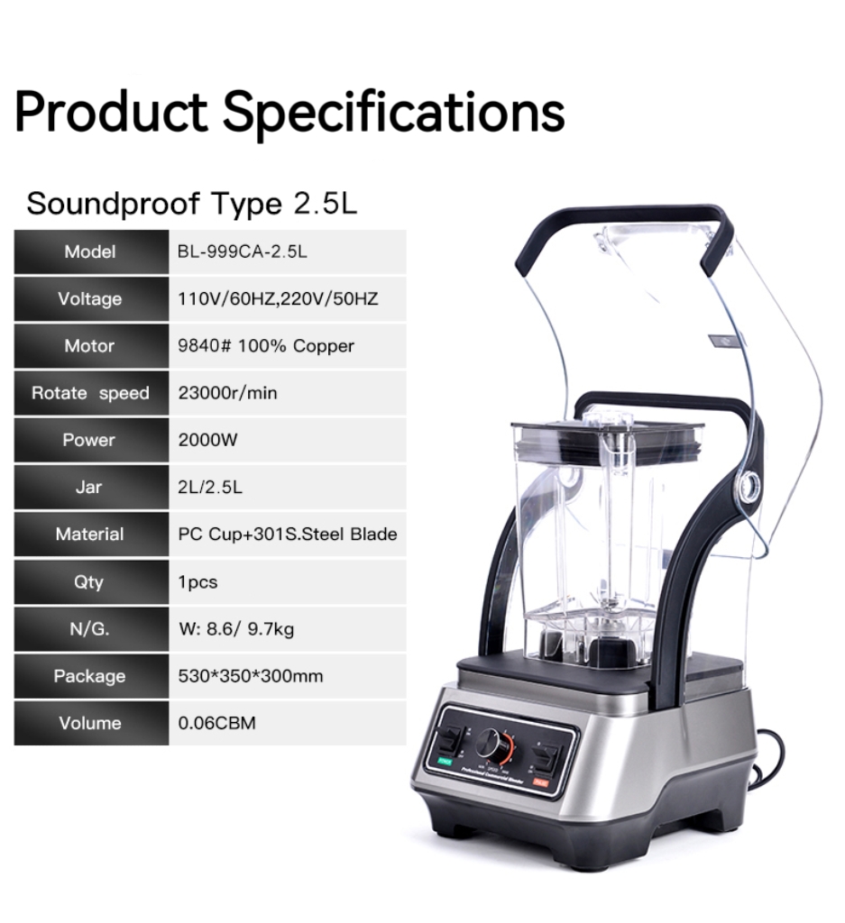 高速1500W業務用厨房機器低騒音多機能ジューサー・エクスト - Kitchen Appliances Lowes のレビューと価格