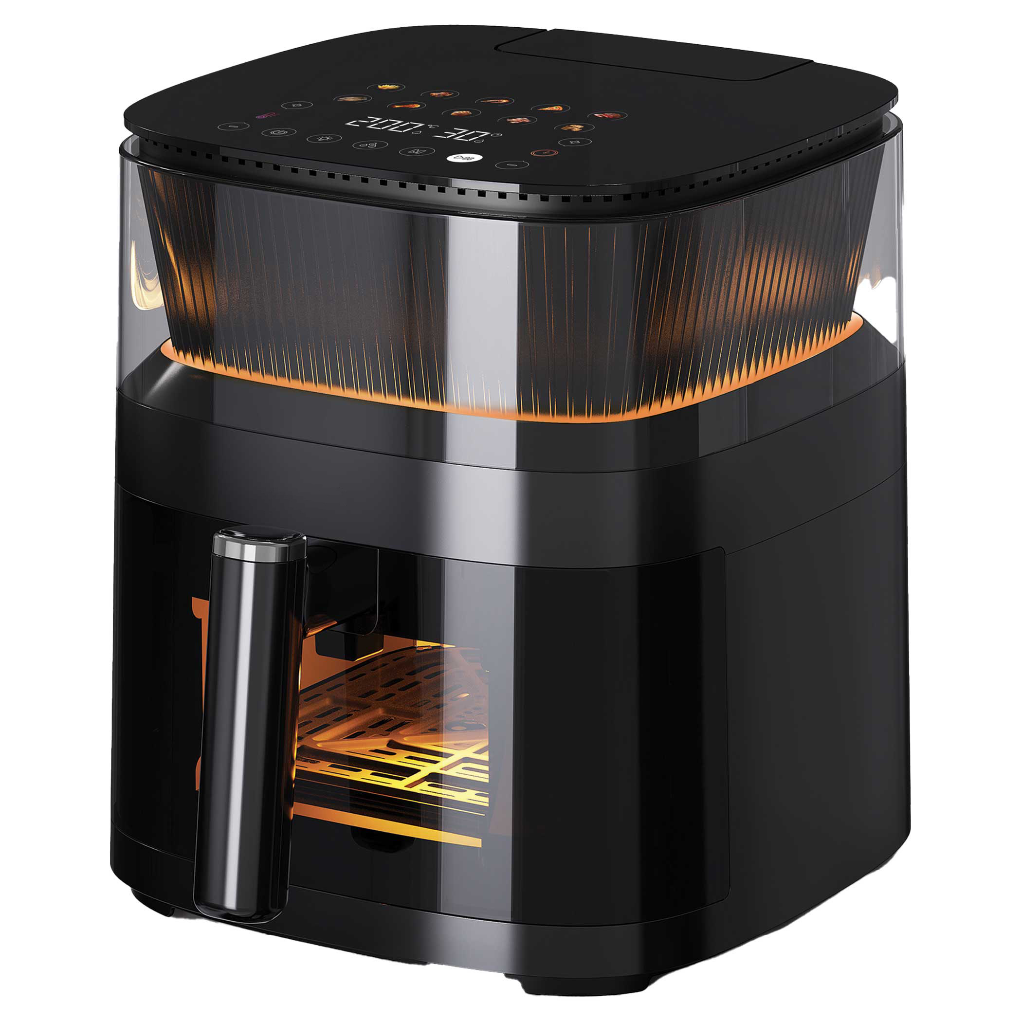 エアフライヤー 4.1～5L容量 デジタル制御 ステンレス製 - Air Fryer 5L Digital のレビューと価格
