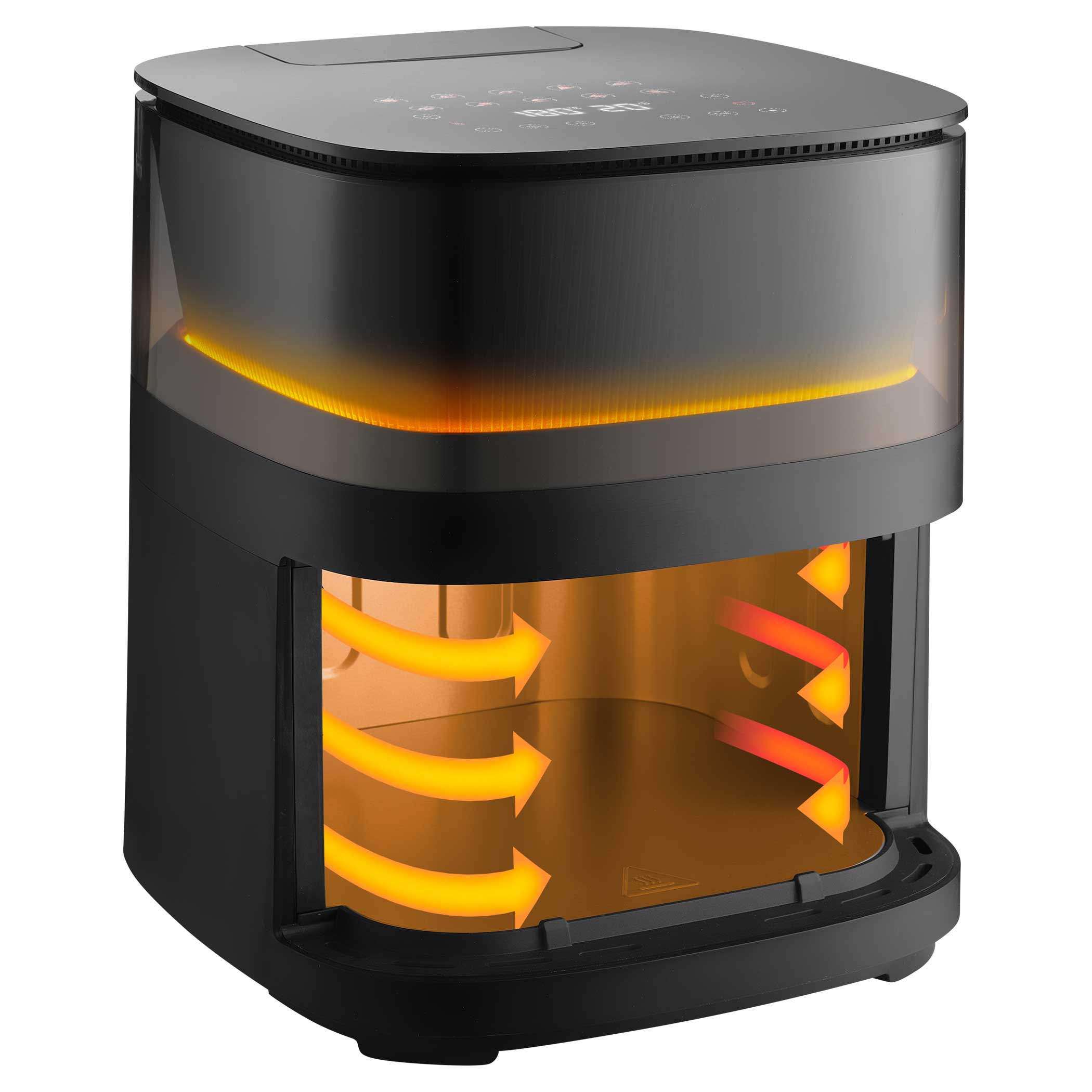 エアフライヤー 4.1～5L容量 デジタル制御 ステンレス製 - Air Fryer 5L Digital のレビューと価格