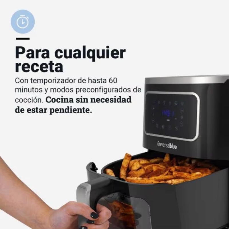 6005B 5L モダンデジタル制御エアフライヤー オイルフ - Air Fryer 5L Digital のレビューと価格
