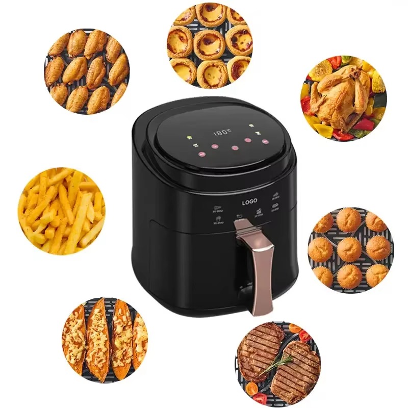 2800W 5L 6L 8L デジタル制御エアフライヤー、タ - Air Fryer 5L Digital のレビューと価格