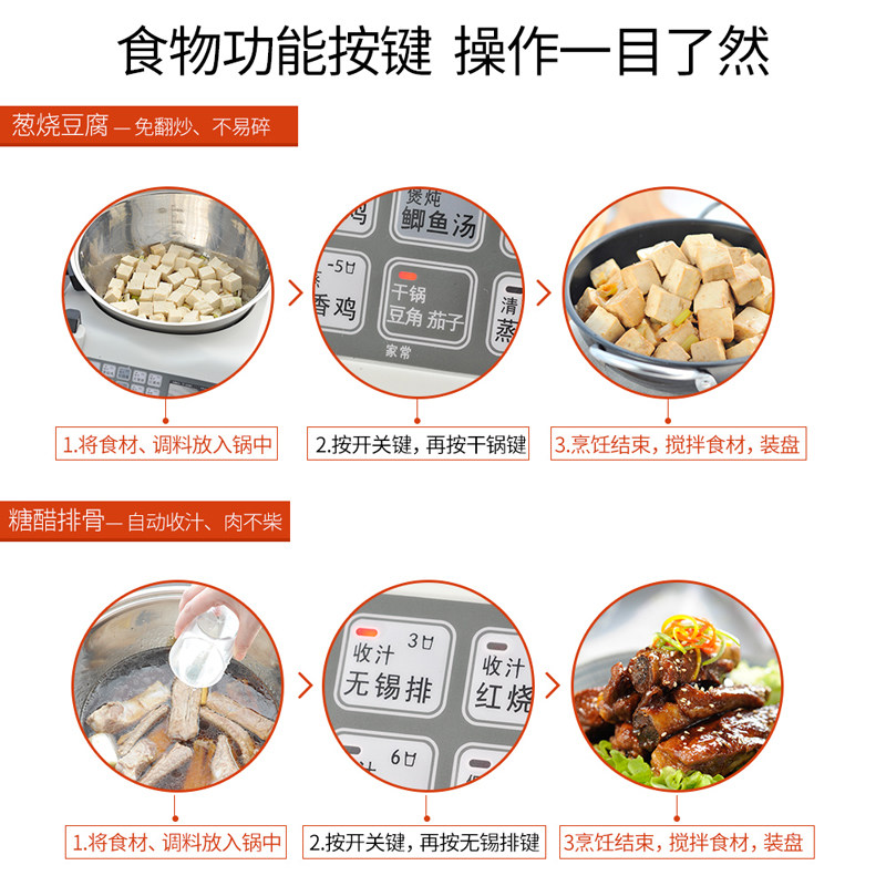 E15スマートクッキングロボット、大容量家庭用多機能フードプ - Food Processor Large のレビューと価格