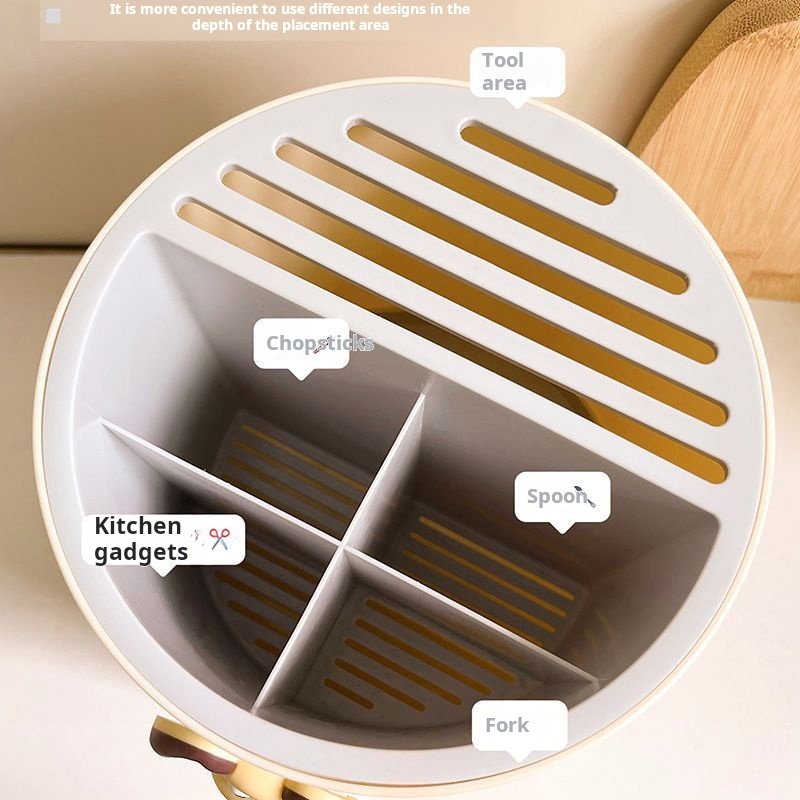 360 °   回転式キッチン用品ホルダー フォークとスプー - Kitchen Appliances Large のレビューと価格