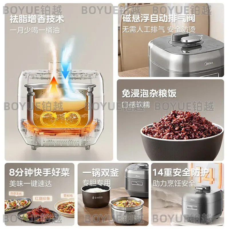 電気圧力鍋 ノンスティック内釜 早調理 低脂肪 健康 自動蒸 - Kitchen Appliances Lowes のレビューと価格