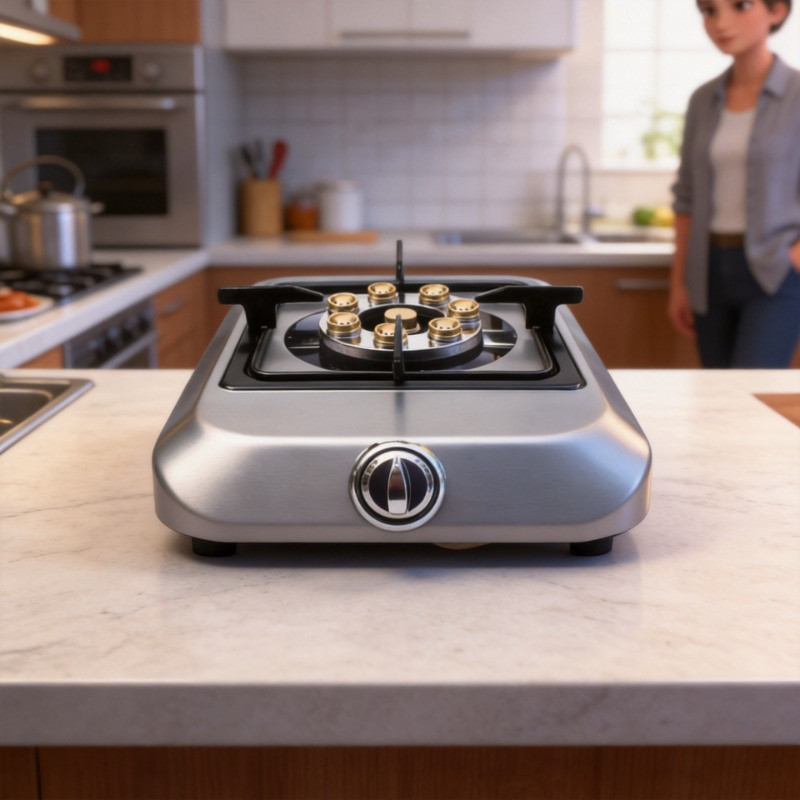 ポータブル卓上シングルバーナーガスコンロ低圧集中火家庭用キッ - Kitchen Appliances Lowes のレビューと価格