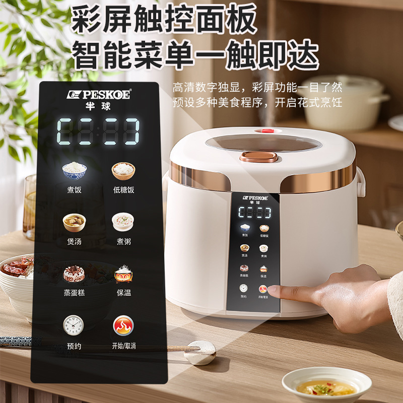 スマート低糖電気炊飯器蒸し器、保温機能付き、ポータブル家庭用 - Kitchen Appliances Lowes のレビューと価格