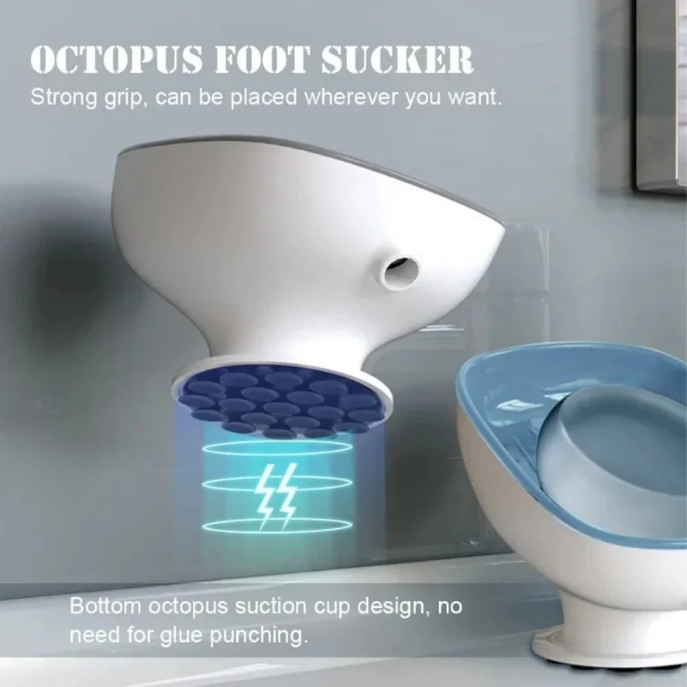 1個入り 超強力吸盤式 浴室用ソープディッシュ シャワー用滑 - Kitchen Appliances Shelves のレビューと価格