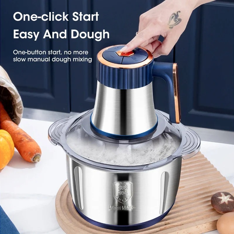 5L電動ミートグラインダー大容量多機能野菜スライサー＆フード - Food Processor Large のレビューと価格