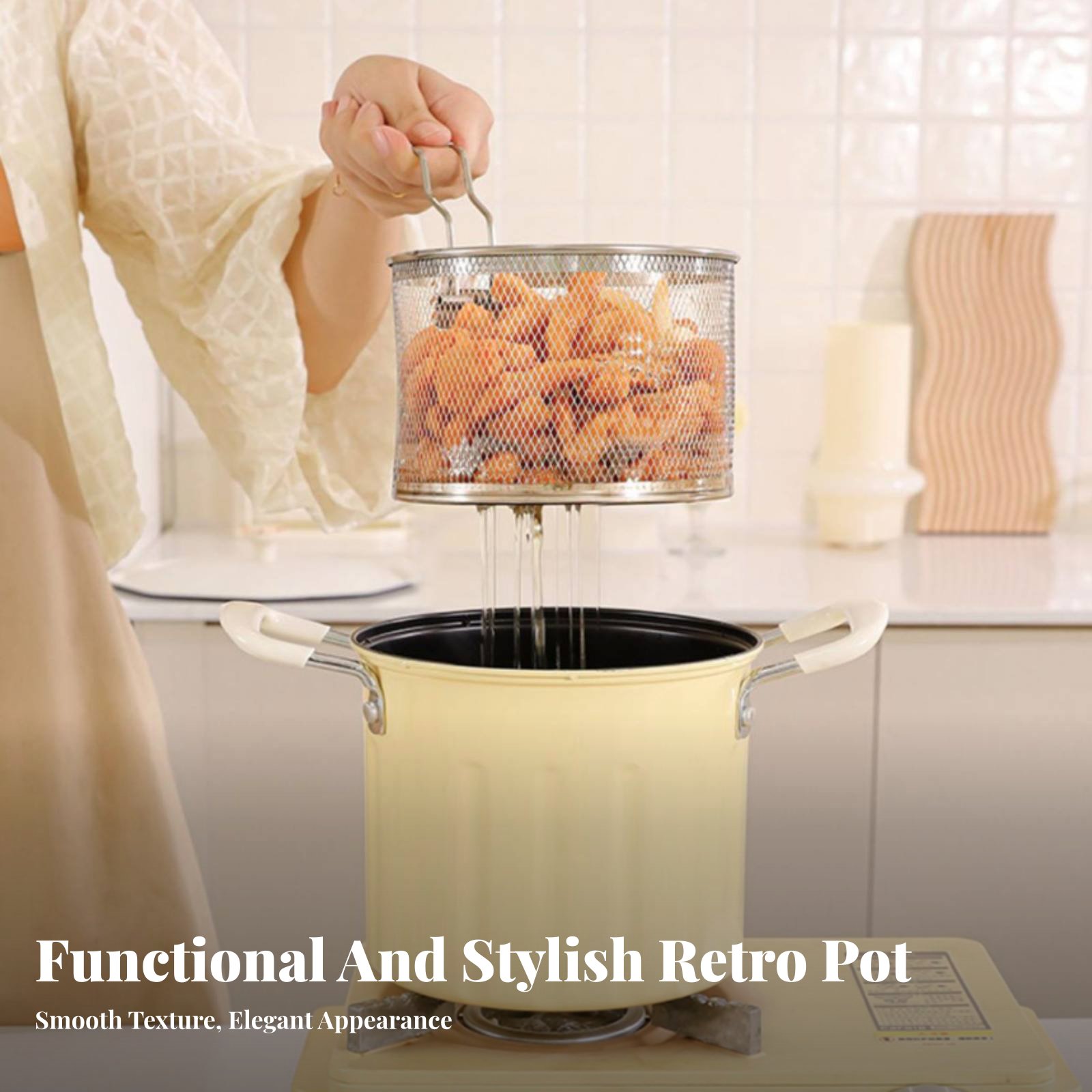 ミニディープフライヤーポットお手入れ簡単小型フライヤーポット - Deep Fryer Stainless のレビューと価格