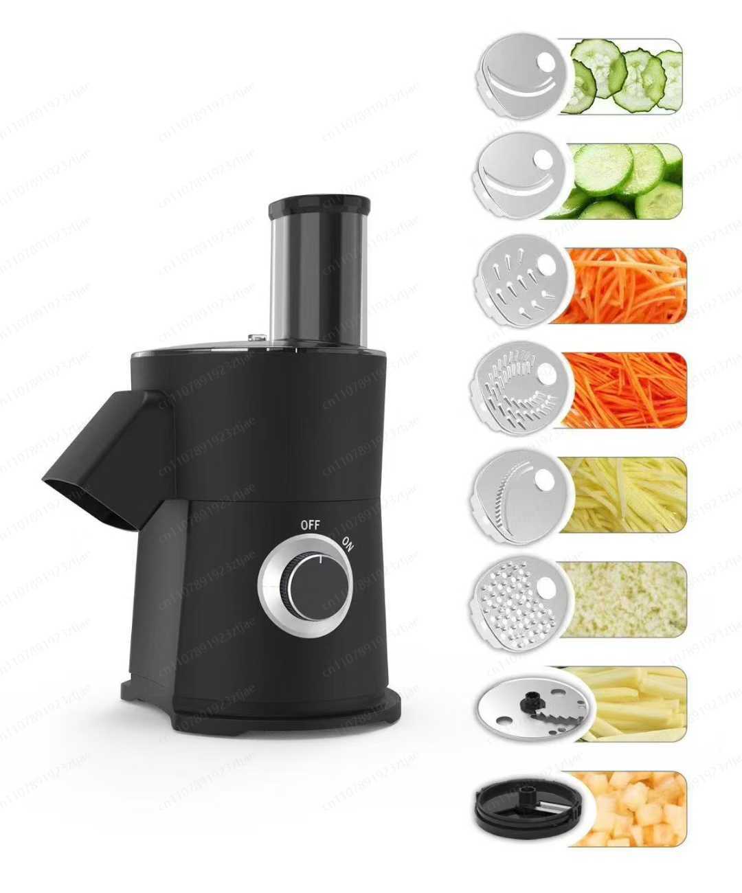 7 in 1電動野菜カッター、自動大口フードプロセッサー（ス - Food Processor Large のレビューと価格