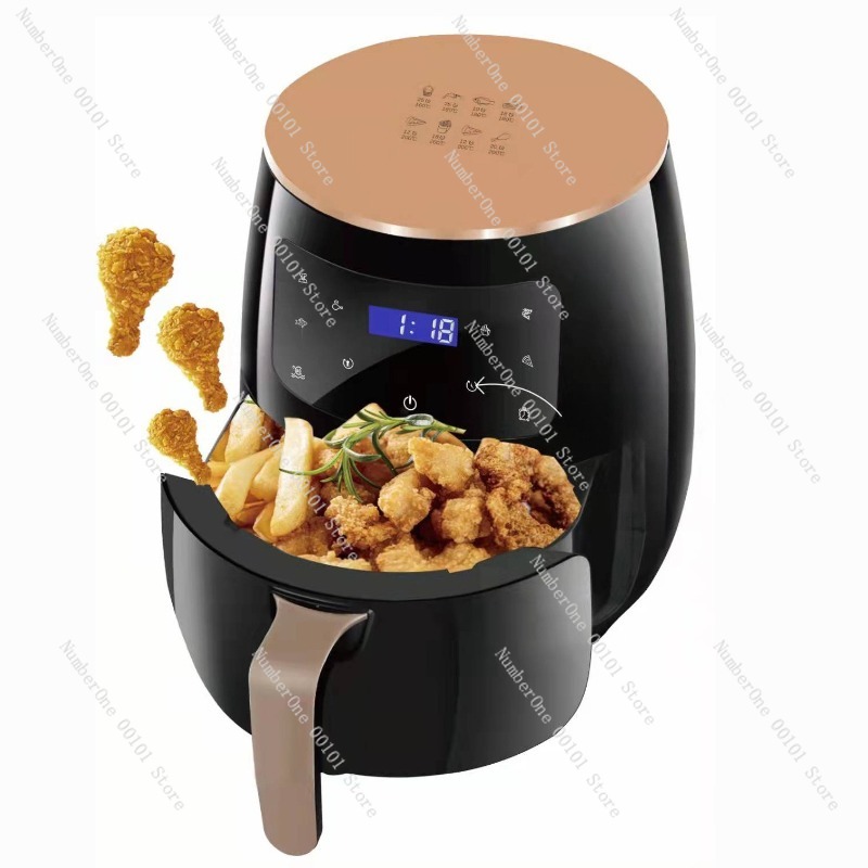 6L エアフライヤー大容量オイルフリーフライヤー多機能デジタ - Kitchen Appliances Large のレビューと価格