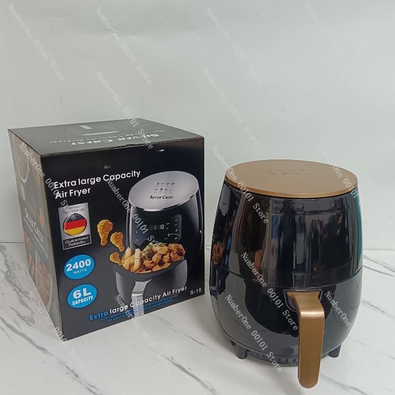 6L エアフライヤー大容量オイルフリーフライヤー多機能デジタ - Kitchen Appliances Large のレビューと価格