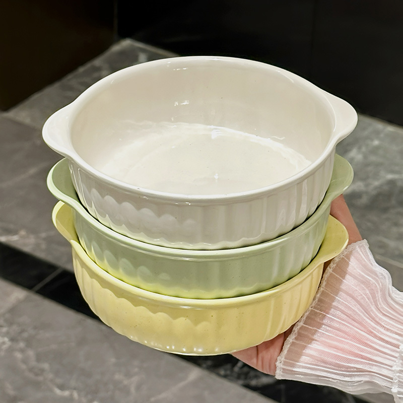 両耳付きセラミックボウル1個、オーブン、電子レンジ、食器洗い - Kitchen Appliances For Home のレビューと価格