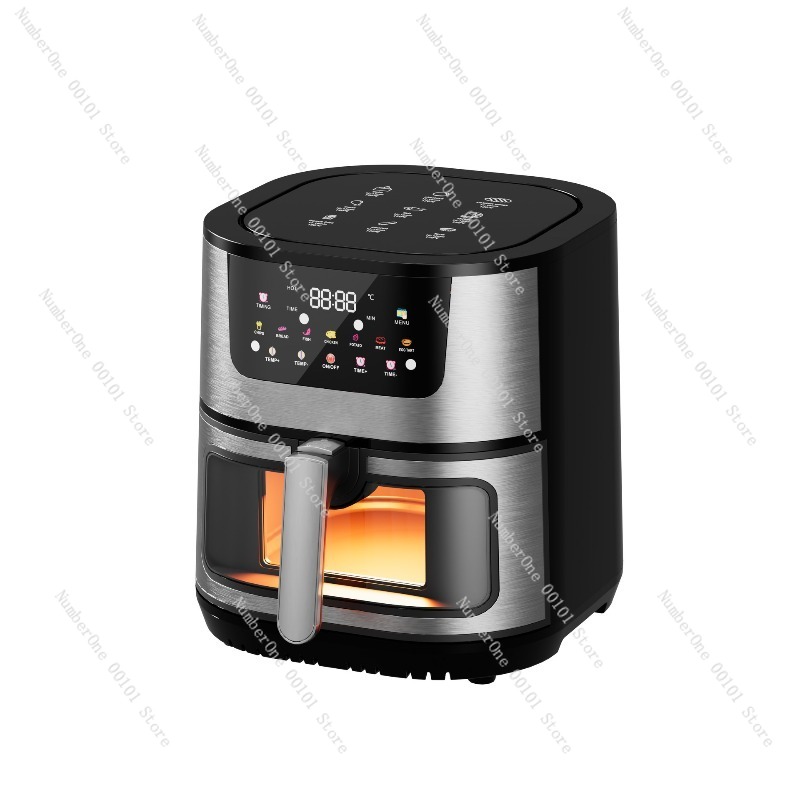 15L電気オーブンエアフライヤーコンボ、ノンスティックコーテ - Kitchen Appliances Combo のレビューと価格